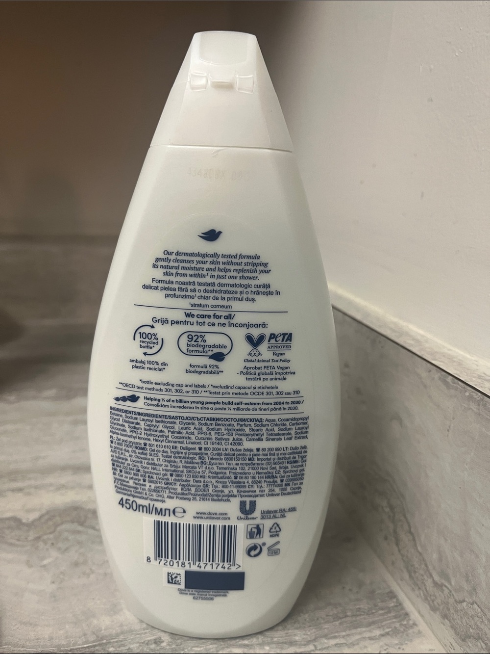 Dove Fresh Care Shower Gel - Picture 2 of 2